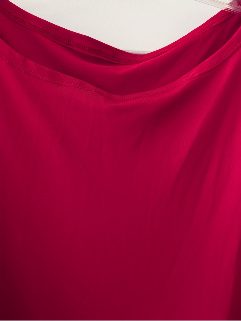 Modesees Elegant Long-Sleeve Red Maxi Dress with Side Knot - Picture 3 of 6